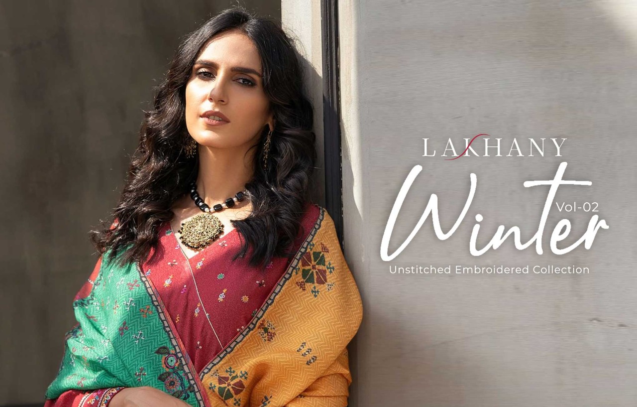 Winter Volume 2 Embroidered Collection By Lakhany- Couture With Fashion!
