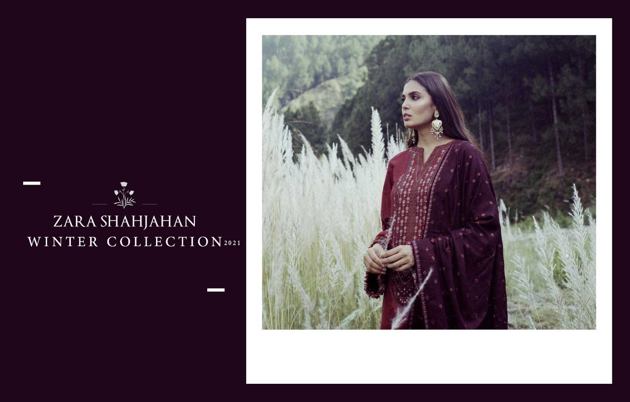 Zara Shahjahan Winter Collection- Exhibit The Classic Dresses