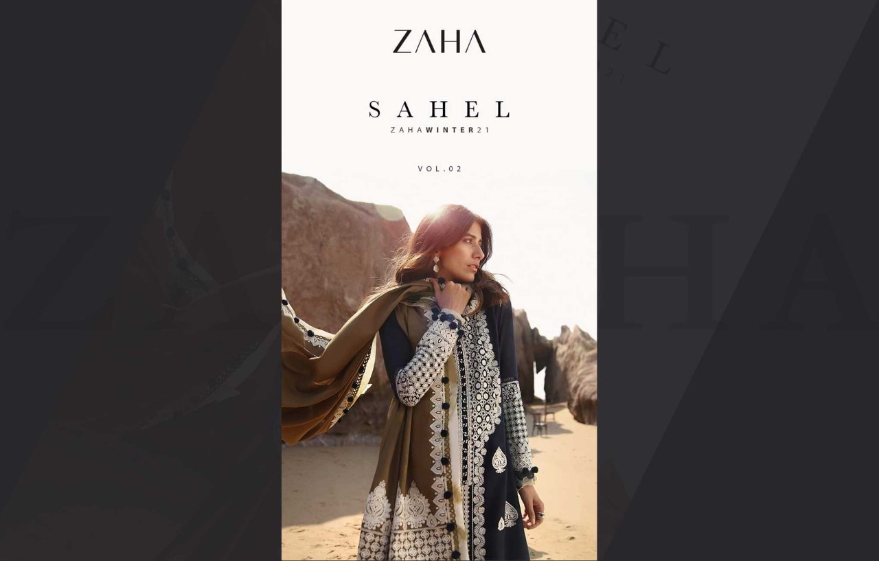 Zaha Sahel Winter Khaddar Unstitched Collection