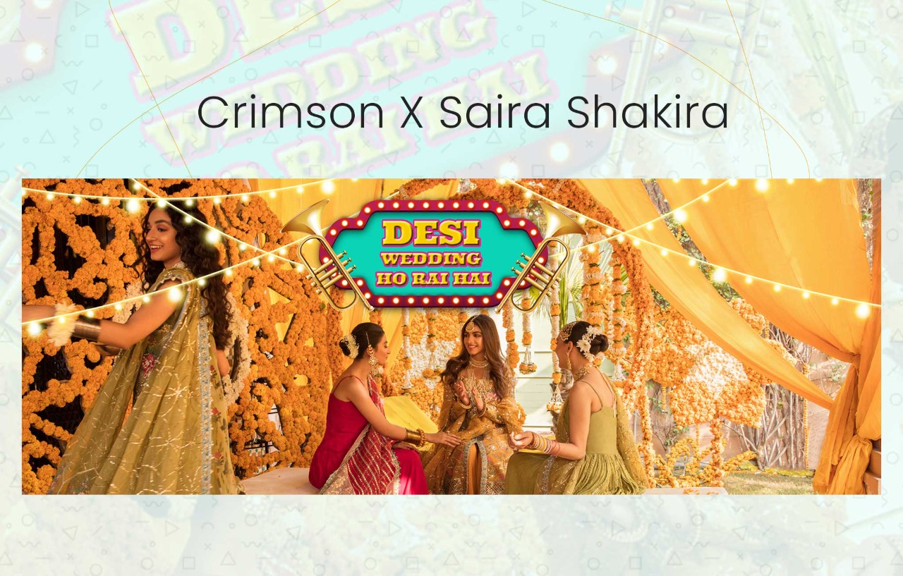 Crimson X Saira Shakira - Wedding Collection