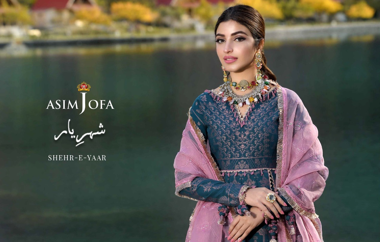 Asim Jofa Shehr-e-yaar Luxury Lawn Collection