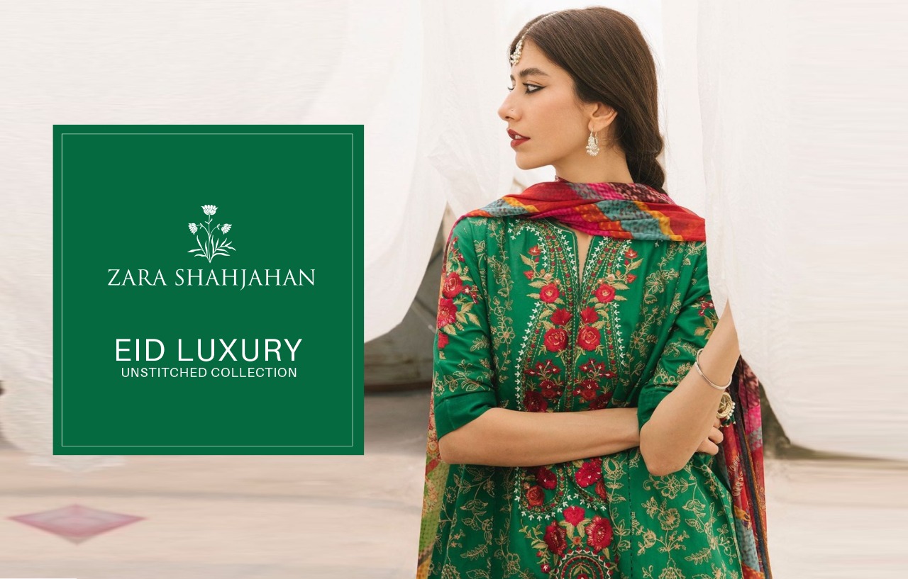 Zara Shahjahan Eid Luxury Unstitched 2022