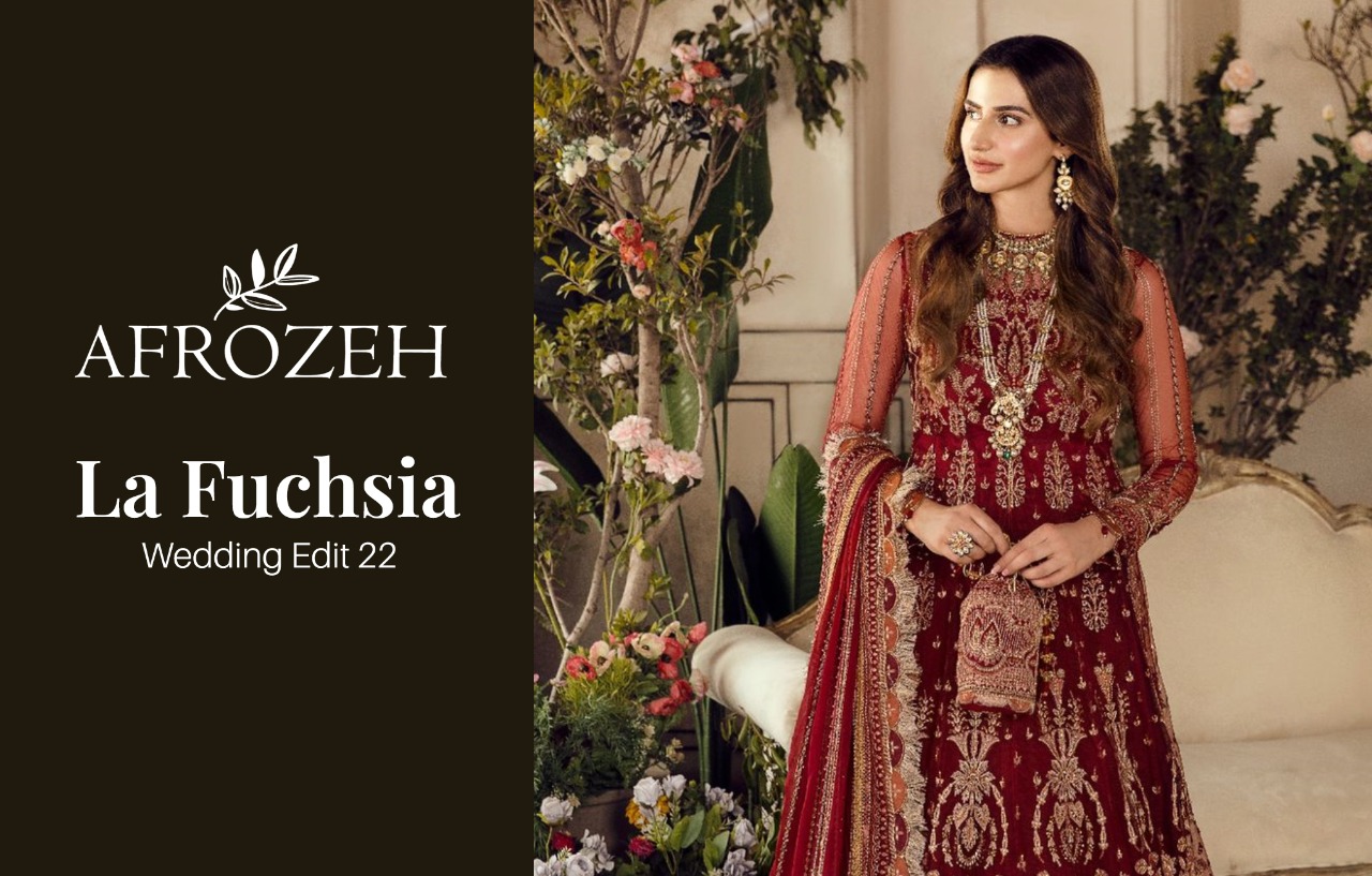 Afrozeh La Fuchsia '22 Wedding Edit