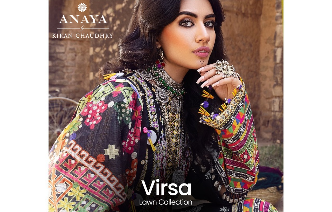 Anaya by Kiran Chaudhry Virsa Lawn Collection