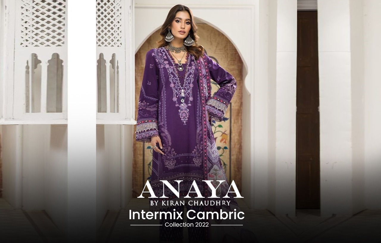 Anaya by Kiran Chaudhry Intermix Cambric Collection 2022