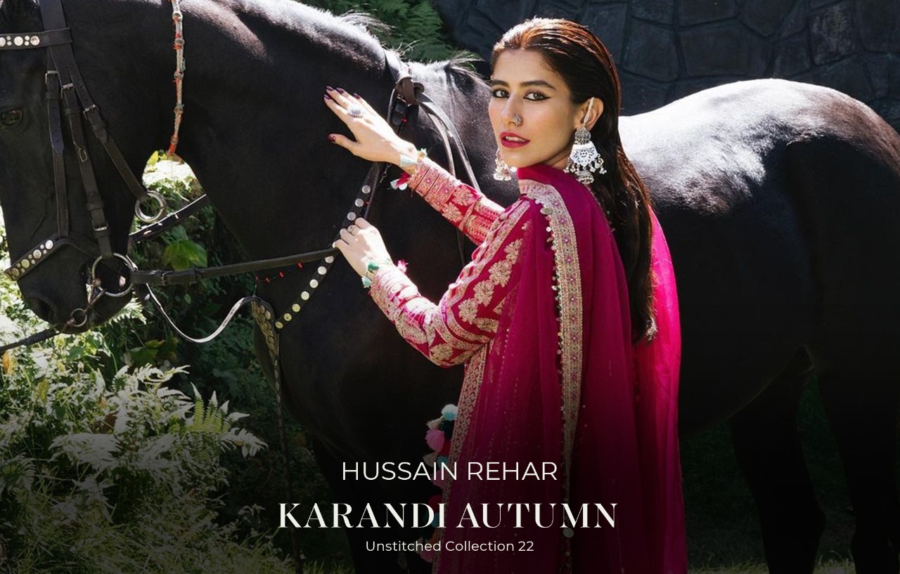 Karandi Autumn Winter Unstitched'22 by Hussain Rehar