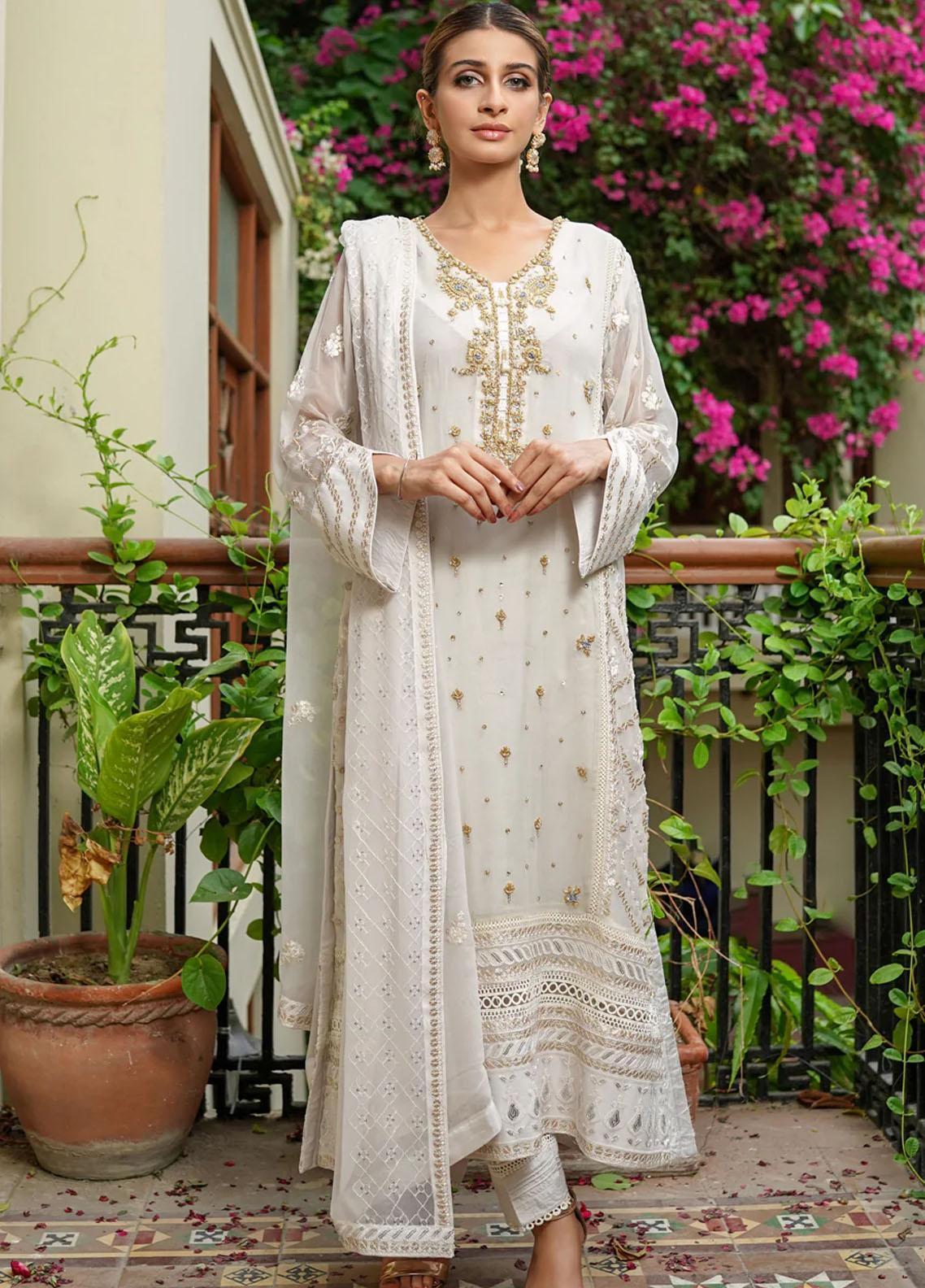 Heavy Embroidered Chiffon Wedding Dress Price in Pakistan (M013246) - 2023  Designs, Reviews & Videos