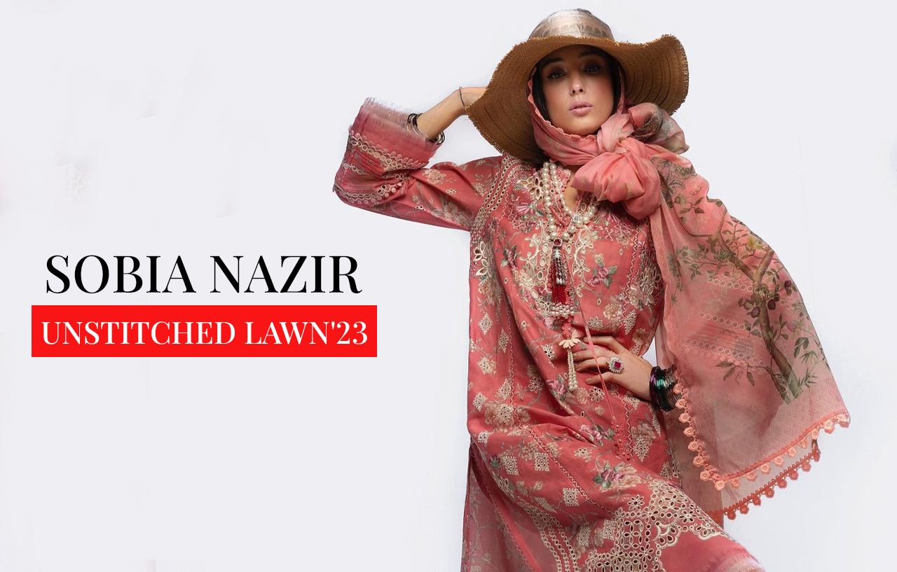 Sobia Nazir Unstitched Lawn'23 ✨