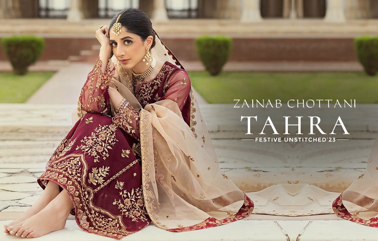 Tahra by Zainab Chottani Luxury Festive Unstitched 23