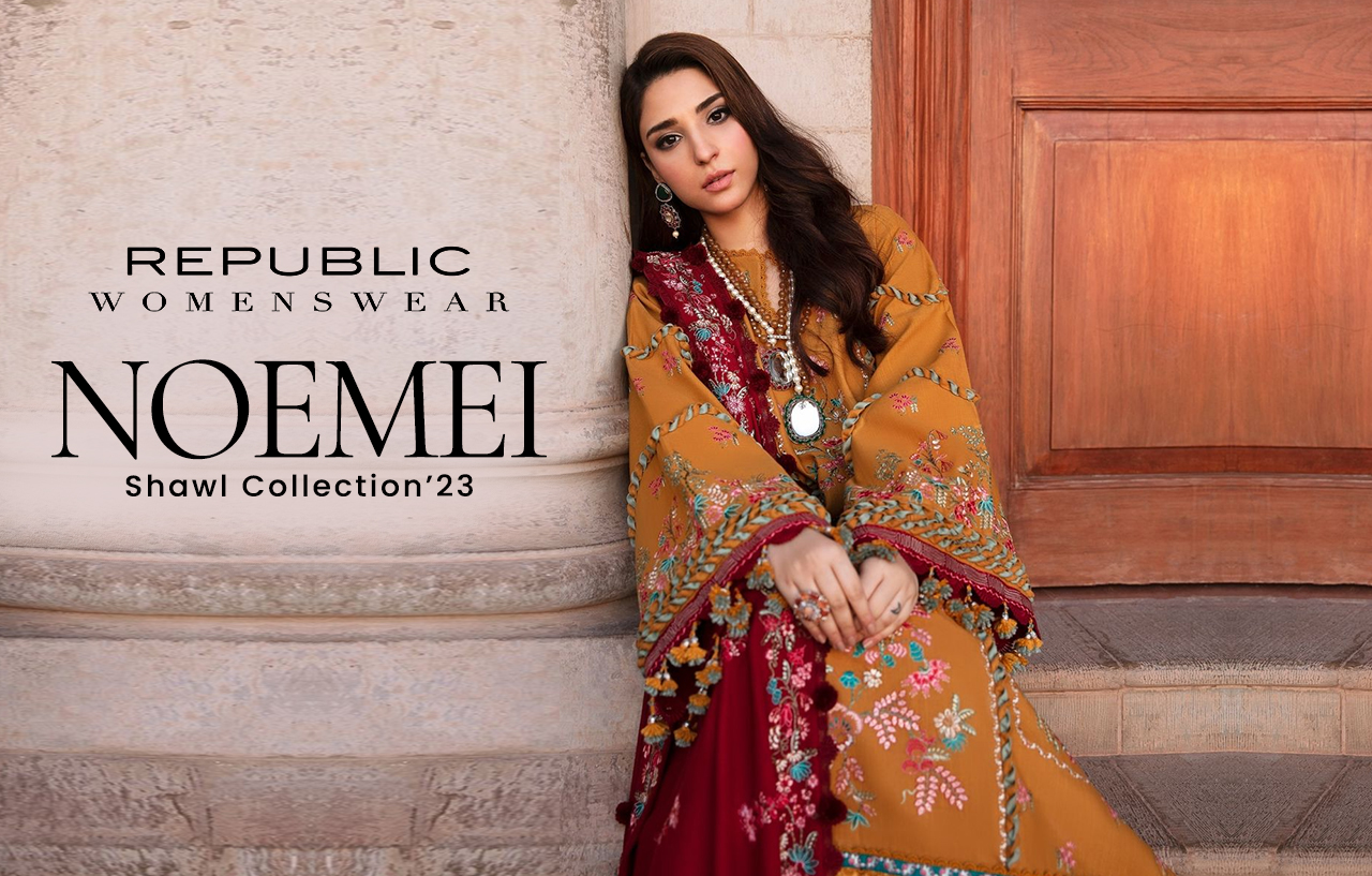Republic Womenswear Noemei Shawl Collection