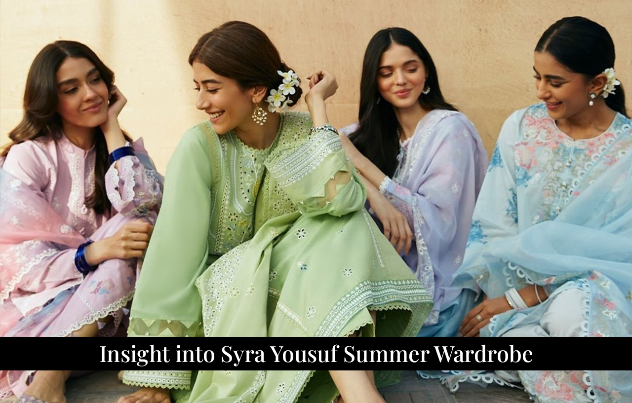 Syra Yousuf's Summer Look Featuring Cross Stitch Lawn